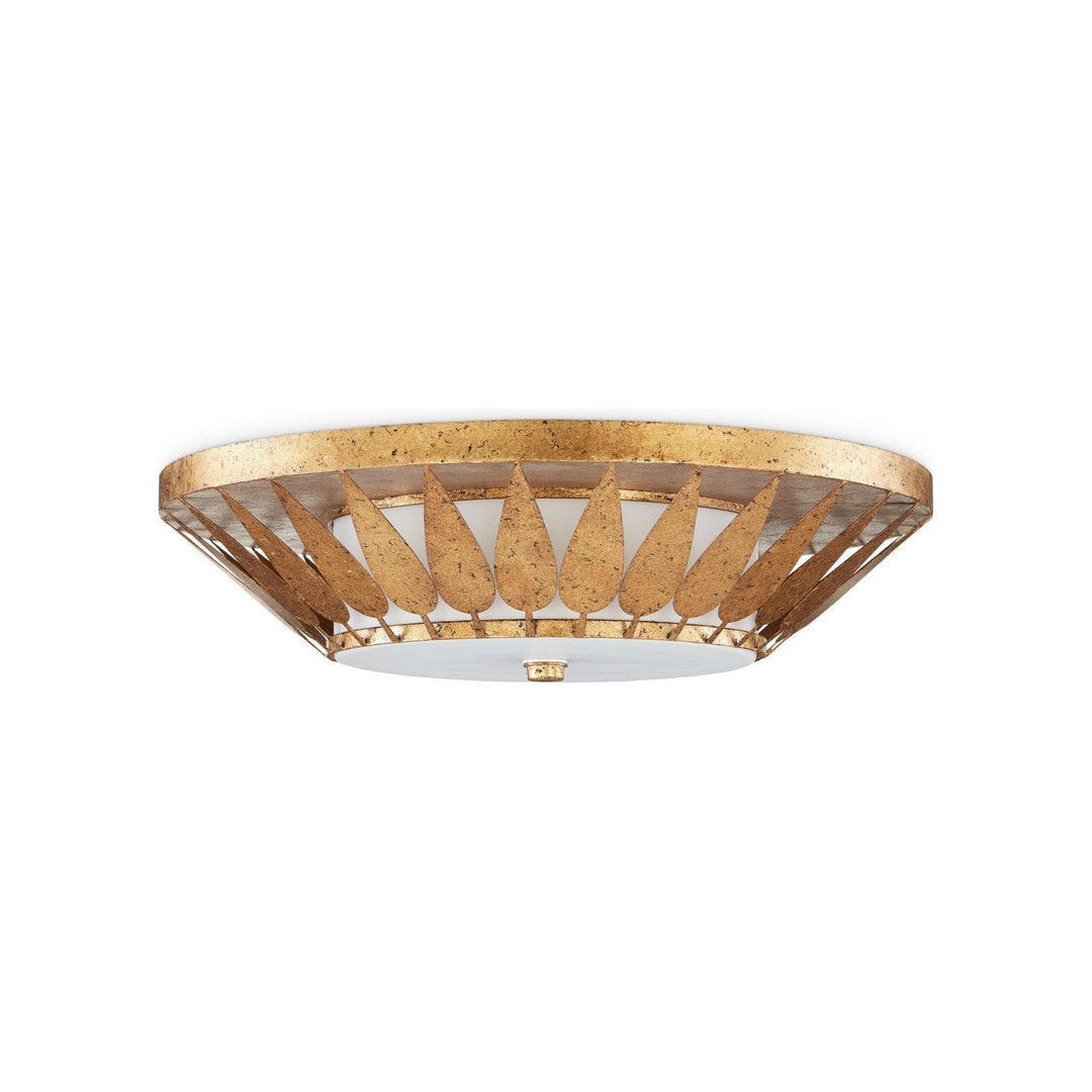 Floris Gold Flush Mount