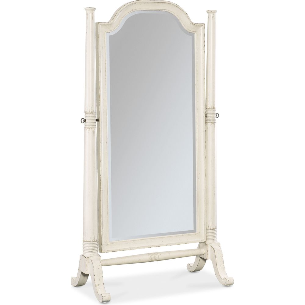 Standing Mirrors Americana Floor Mirror - Whites/Creams/Beiges