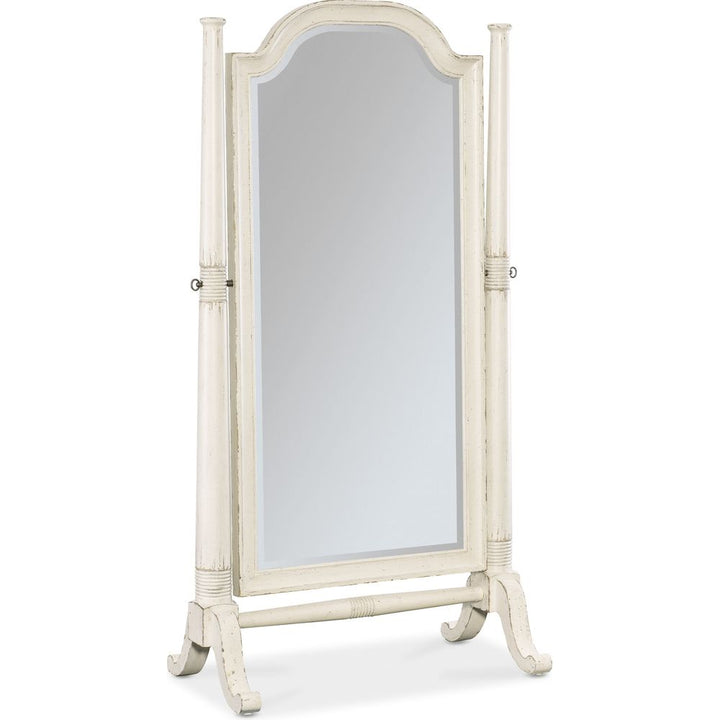 Standing Mirrors Americana Floor Mirror - Whites/Creams/Beiges