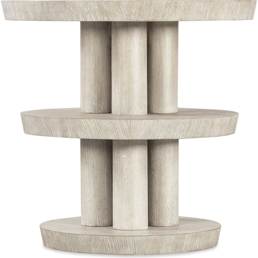 Side Tables Modern Mood Round Side Table - Light Wood