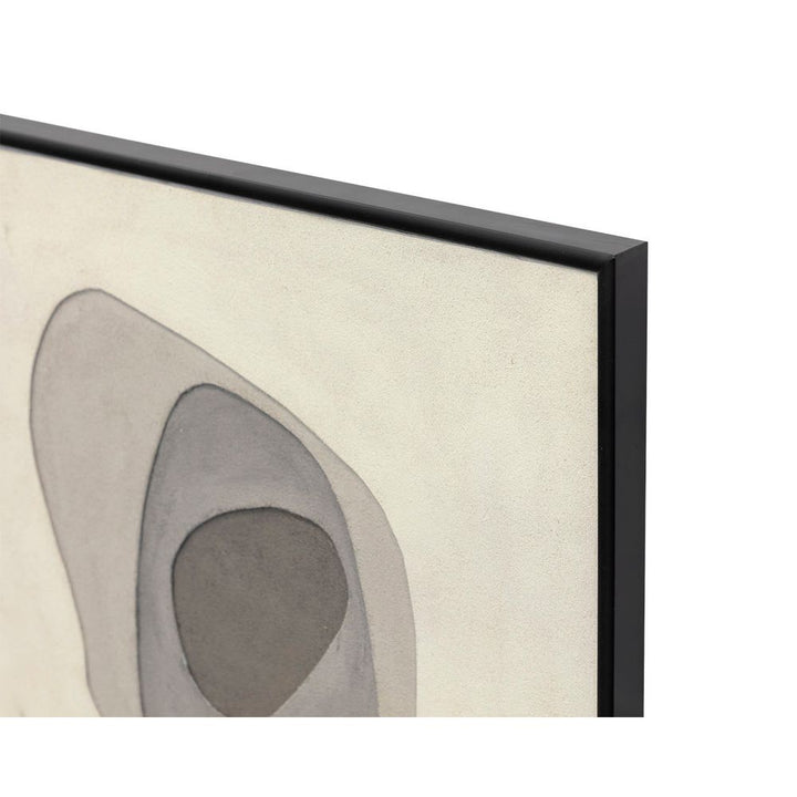 Wall Art Zen Garden (Set Of 3) - 30" X 30" - Black Floater Frame