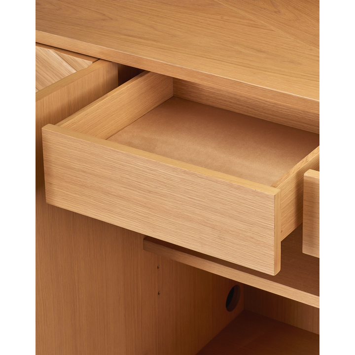 Sideboards & Credenzas Margot Natural Oak Credenza