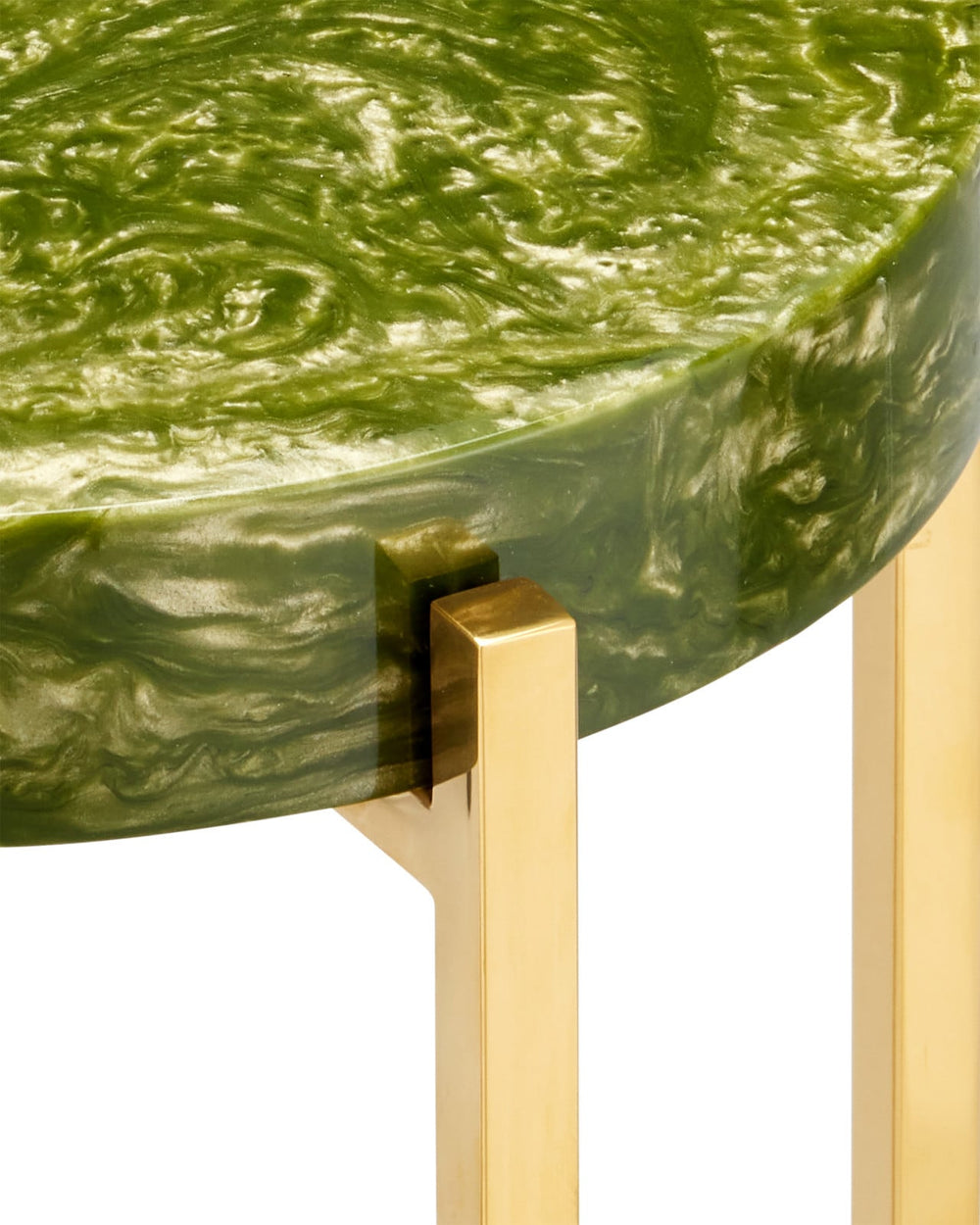 Side Tables Rina Green Drinks Table