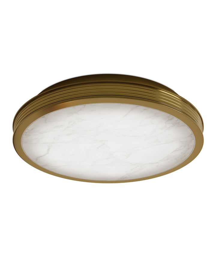 Aydan Polished Brass Flush Mount