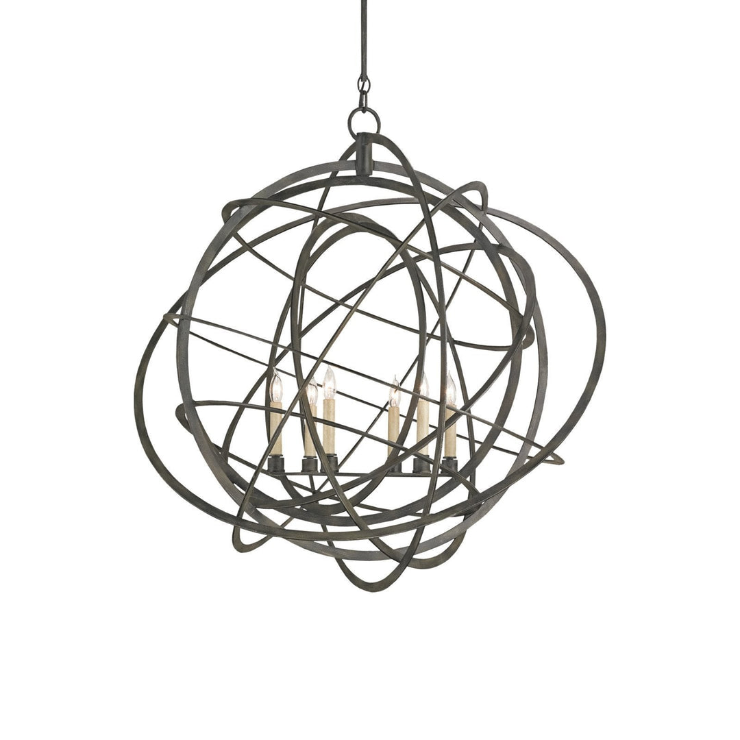 Genesis Black Orb Chandelier