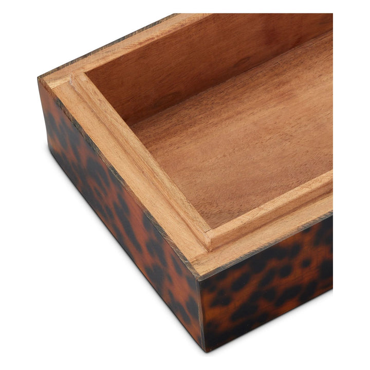 Faux Tortoise Box Set of 2