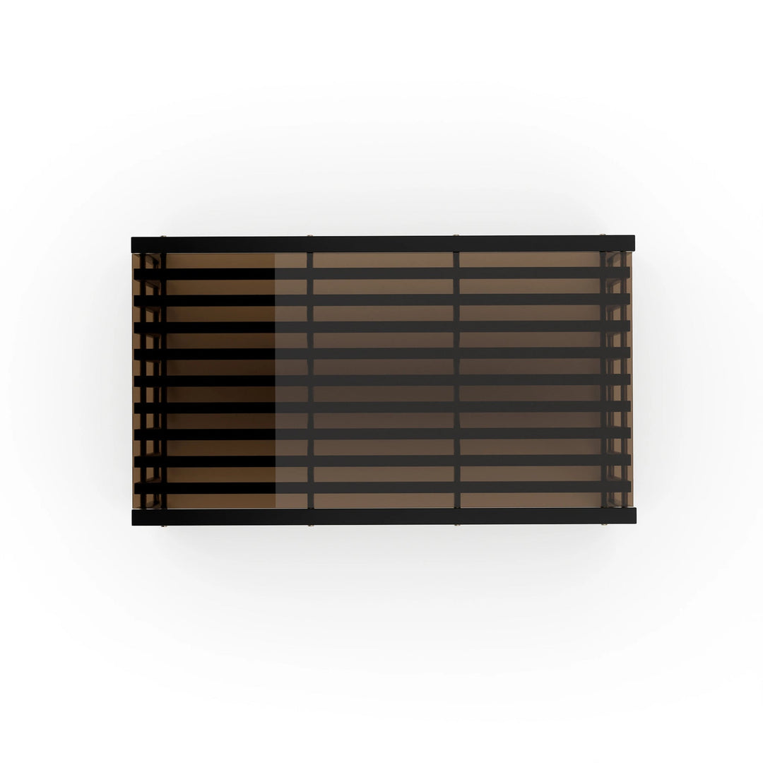 PINSTRIPE DARK COCKTAIL TABLE - image 4