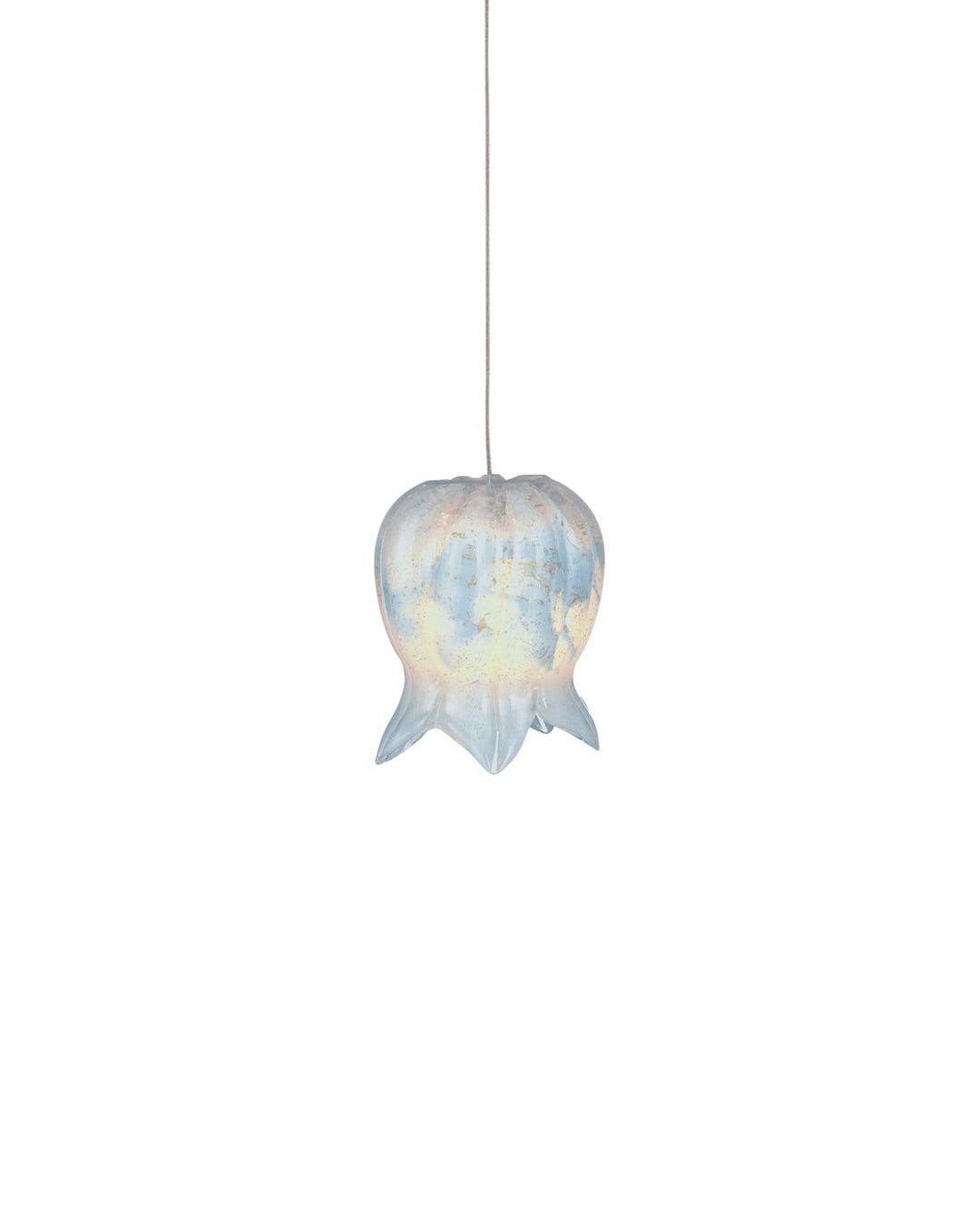 Pendants:Multi Polpo Blue 1-Light Round Multi-Drop Pendant