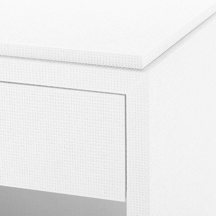 Fedor 2-Drawer Side Table, Chiffon