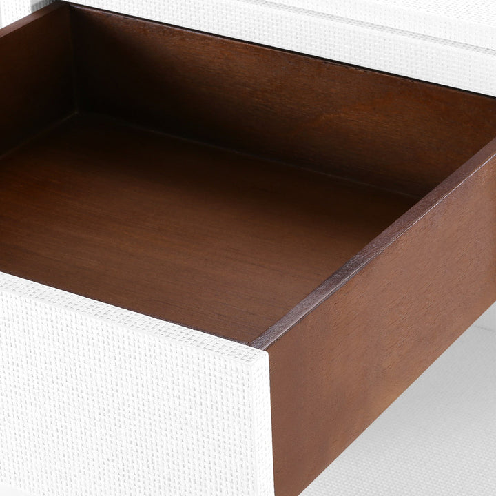 Fedor 2-Drawer Side Table, Chiffon