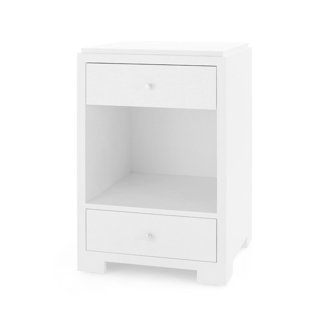 Fedor 2-Drawer Side Table, Chiffon