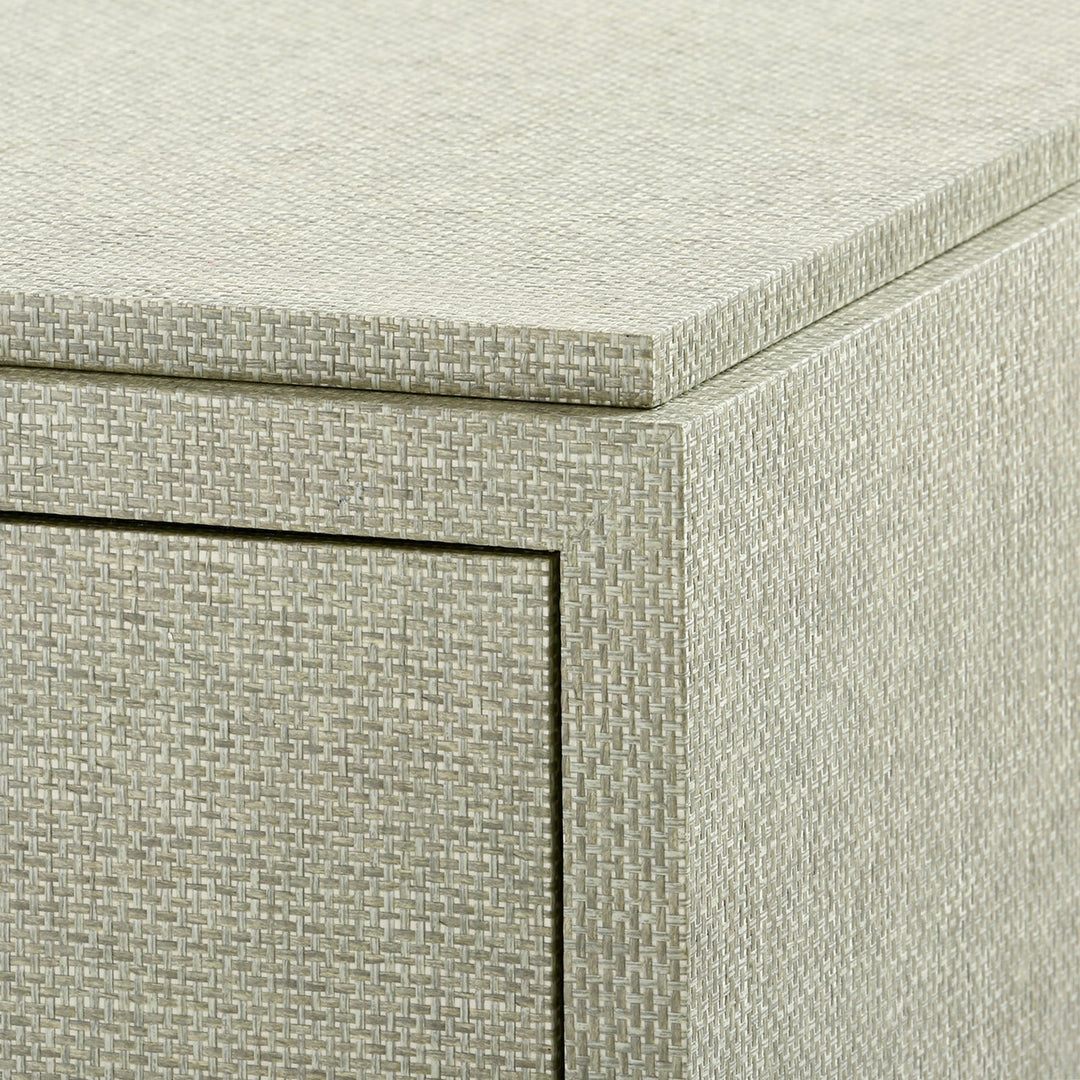 Fedor 2-Drawer Side Table, Chiffon