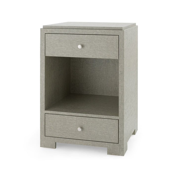 Fedor 2-Drawer Side Table, Chiffon