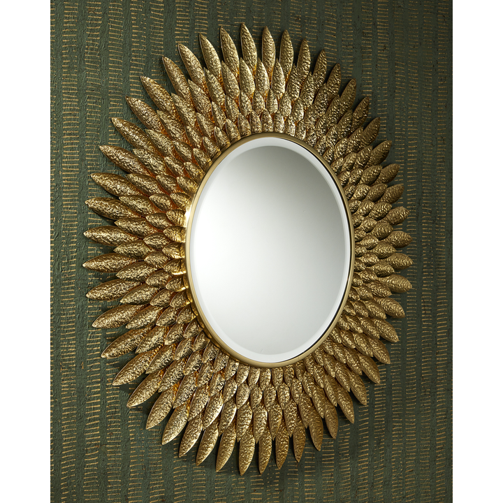 Plume Round Mirror
