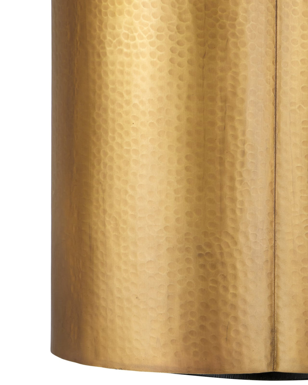 Side Tables Trebol Brass Accent Table
