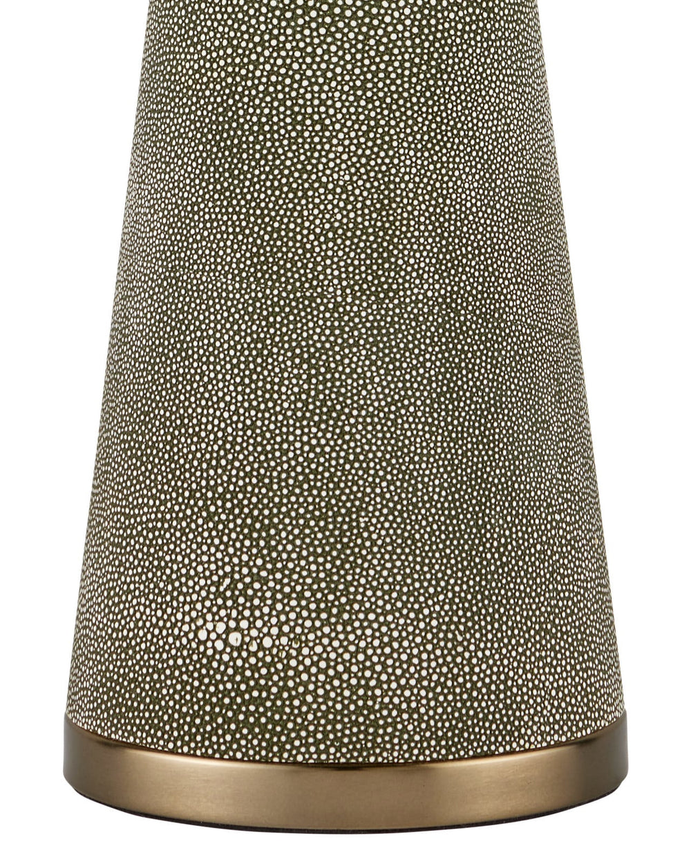 Table Lamps Galuchat Green Hourglass Table Lamp