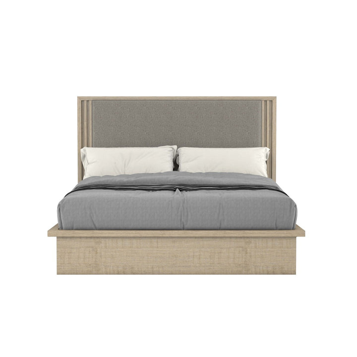 North Side Queen Panel Bed - Brown