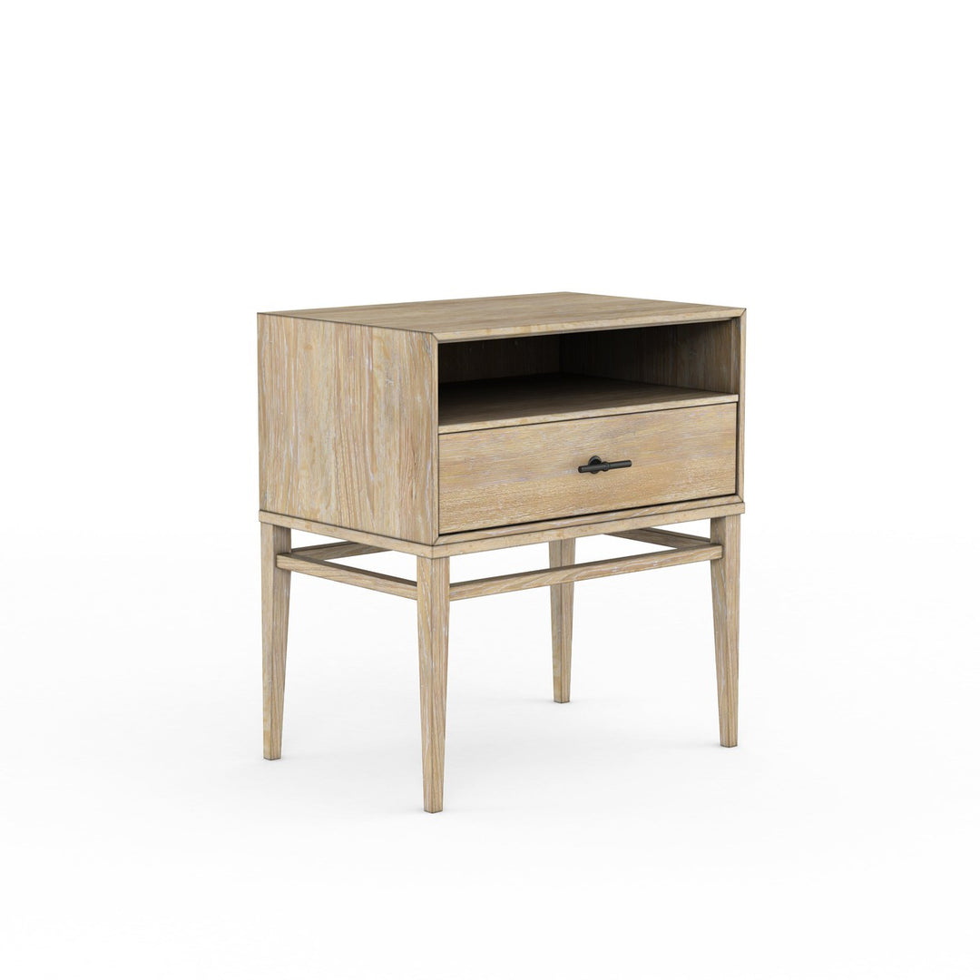 Frame Small Nightstand - Brown