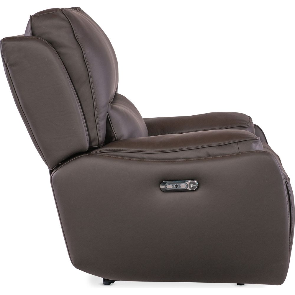 Kramer Zero Gravity Power Recliner with Power Headrest - Brown