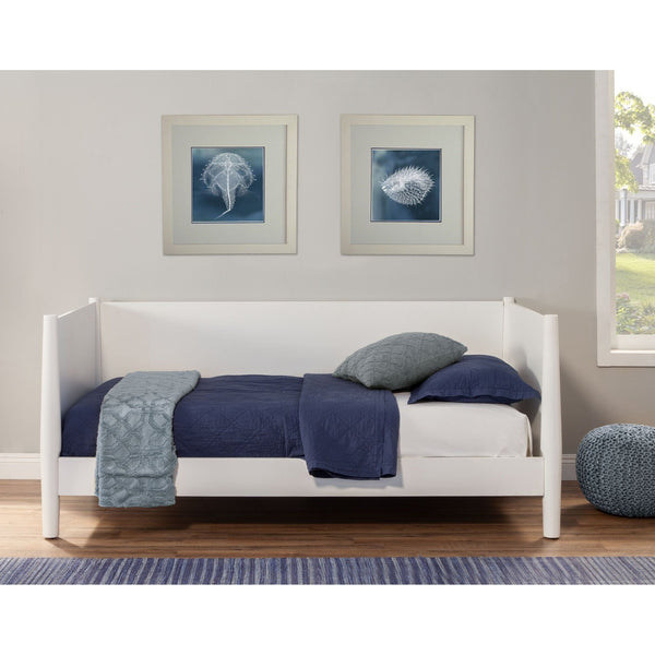 Flynn Day Bed, White-Alpine Furniture-ALPINE-966-W-09T-Daybeds-1-France and Son