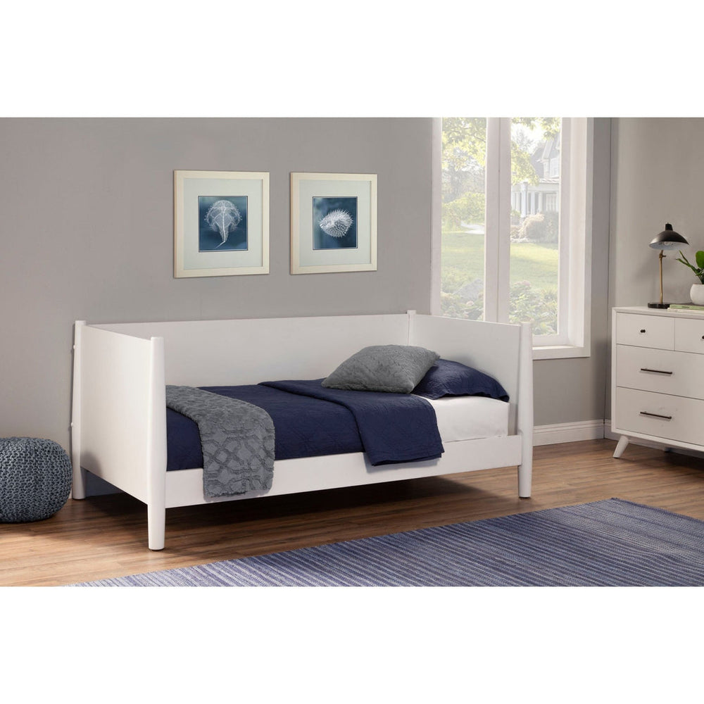 Flynn Day Bed, White-Alpine Furniture-ALPINE-966-W-09T-Daybeds-2-France and Son