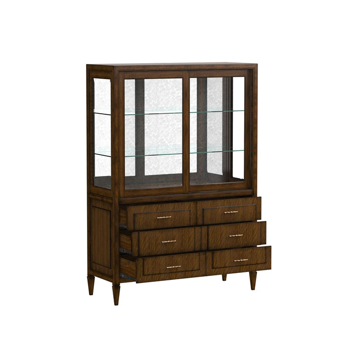 Eave China Cabinet — Hazelnut