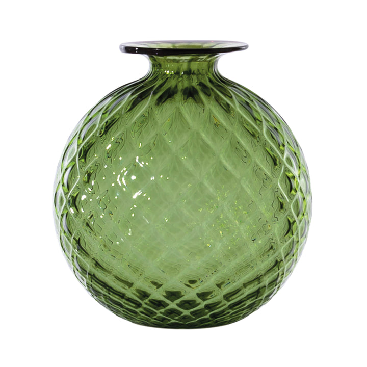 Monofiori Balloton Vase by Venini, Medium size, Glossy Apple Green