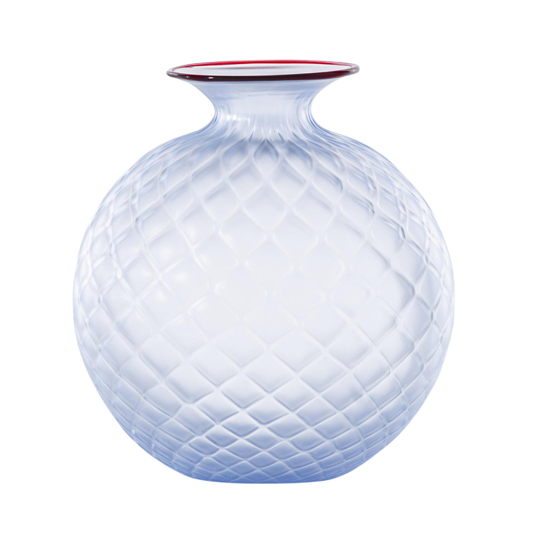 Monofiori Balloton Vase by Venini, Medium size, Matte Iceberg