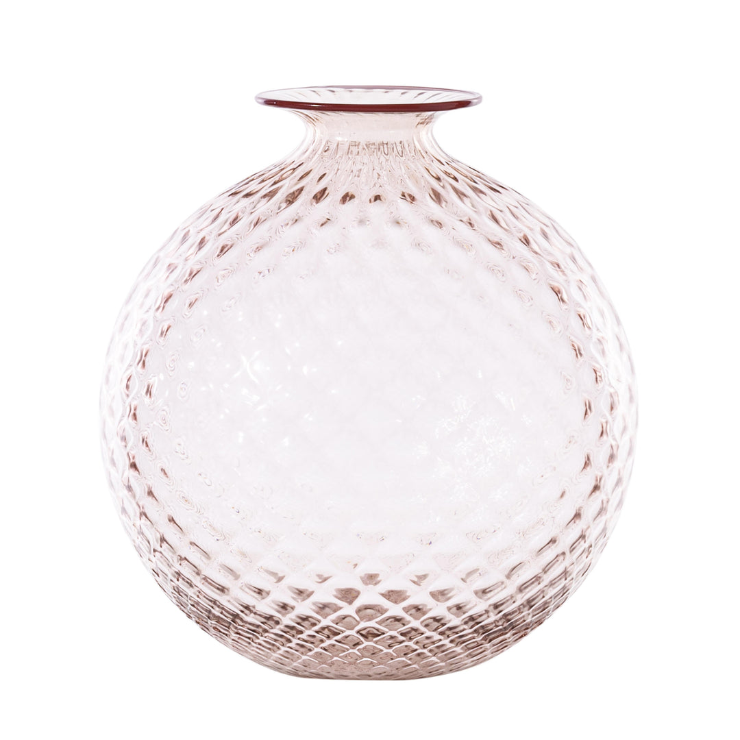 Monofiori Balloton Vase by Venini, Large size, Glossy Cipria Pink