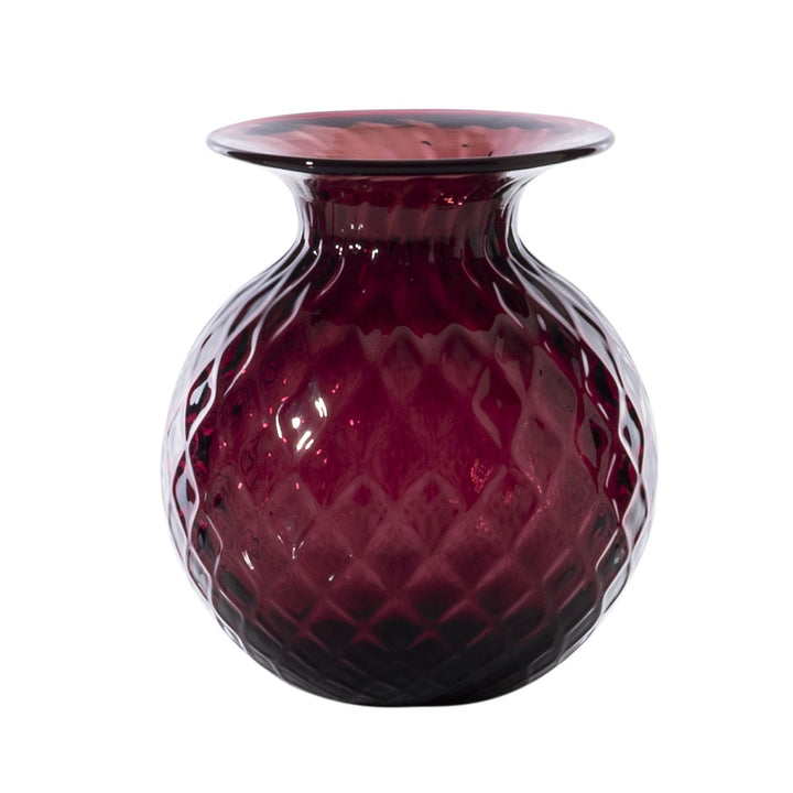 Balloton Fiori Vase by Venini, Extra Small size, Glossy Viola