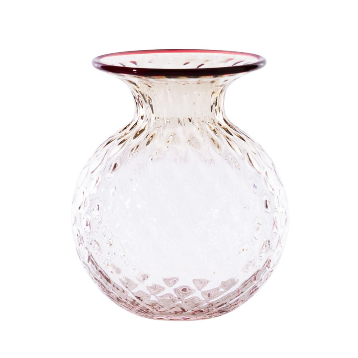 Balloton Fiori Vase by Venini, Extra Small size, Glossy Rosa Cipria