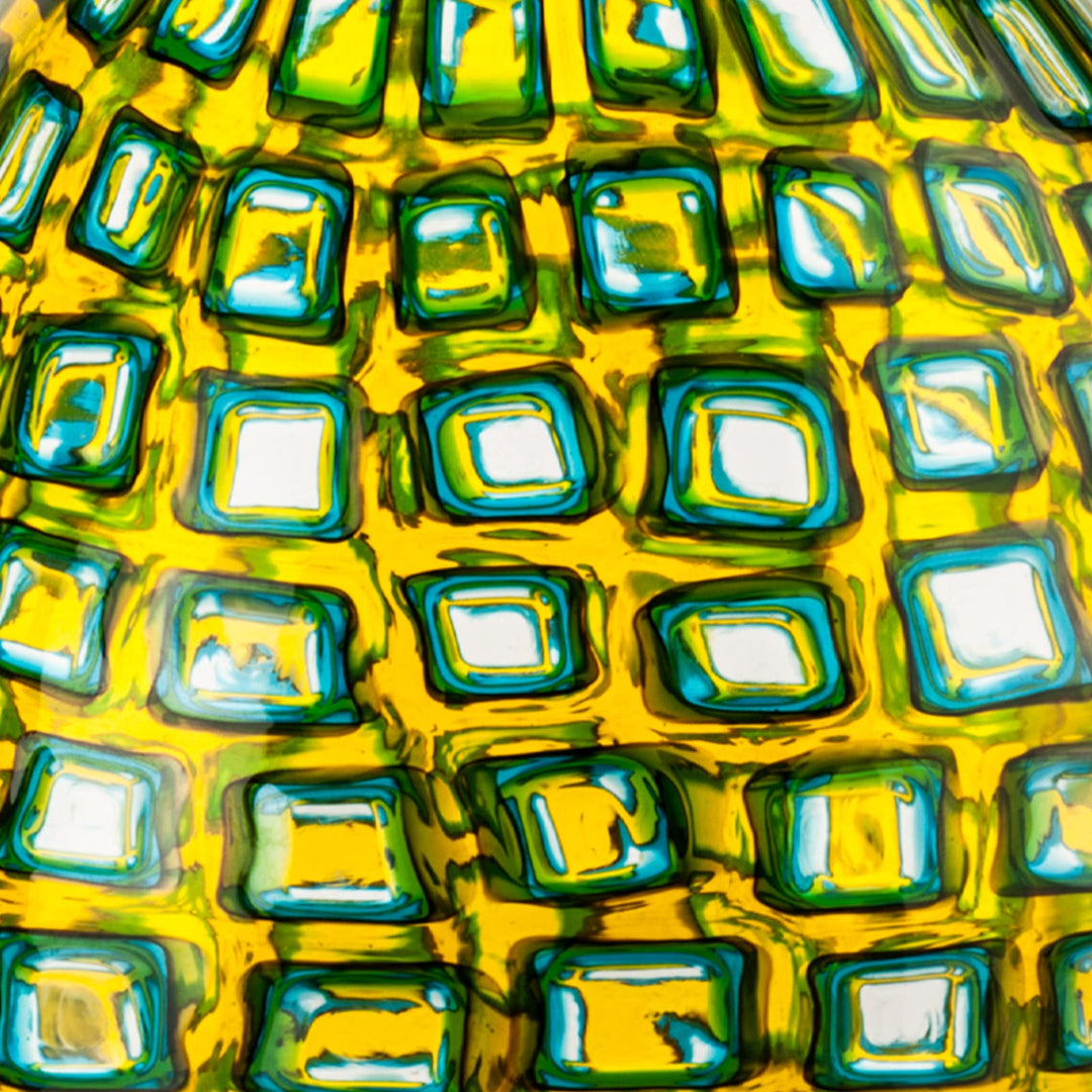 Murrine Romane Glass Vase detail or alternate view