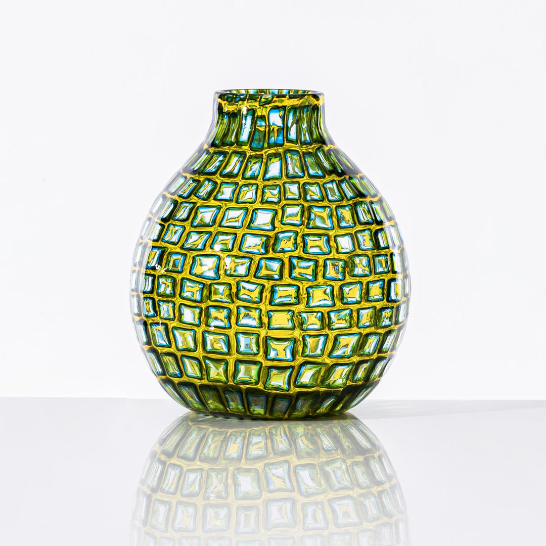 Murrine Romane Glass Vase detail or alternate view