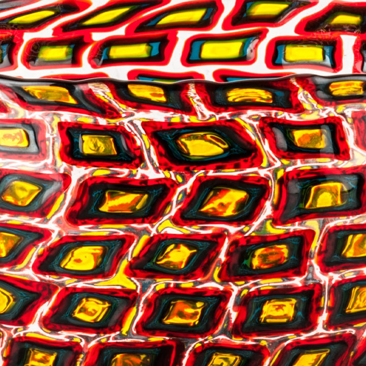 Murrine Romane Glass Vase detail or alternate view