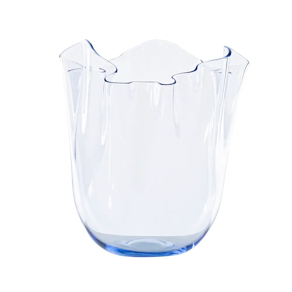 Fazzoletto Vase by Venini - L - Glossy Iceberg