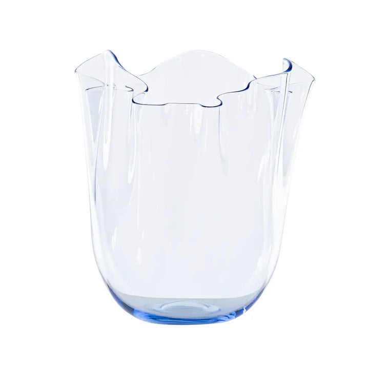 Fazzoletto Vase by Venini - L - Glossy Iceberg