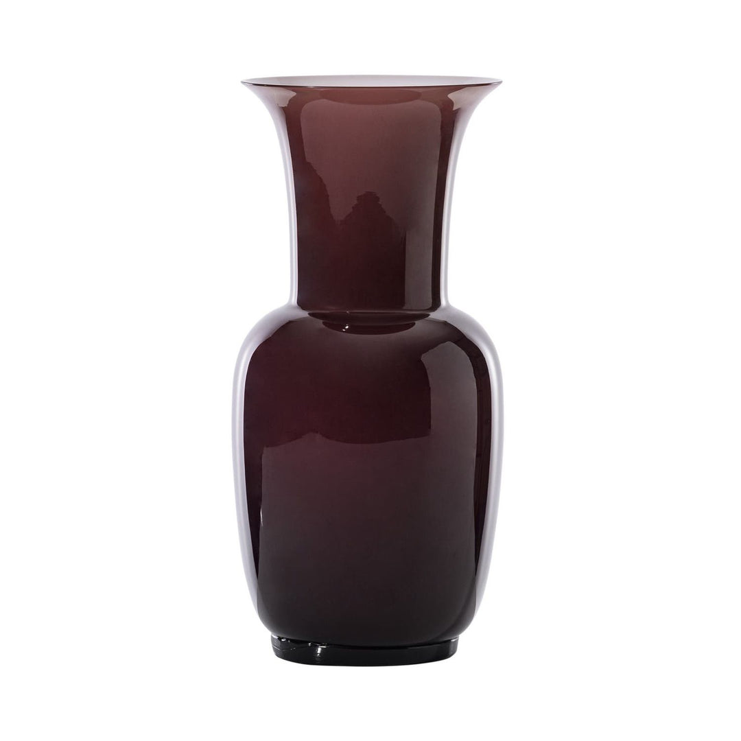 Opalino Glass Vase in Purple, Medium
