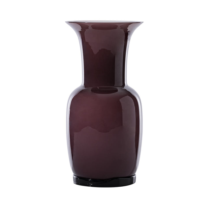 Opalino Glass Vase in Purple, Large