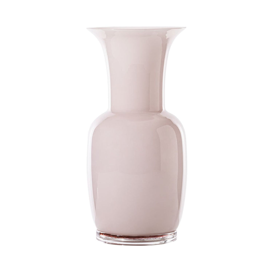 Opalino Glass Vase in Cipria Pink, Large