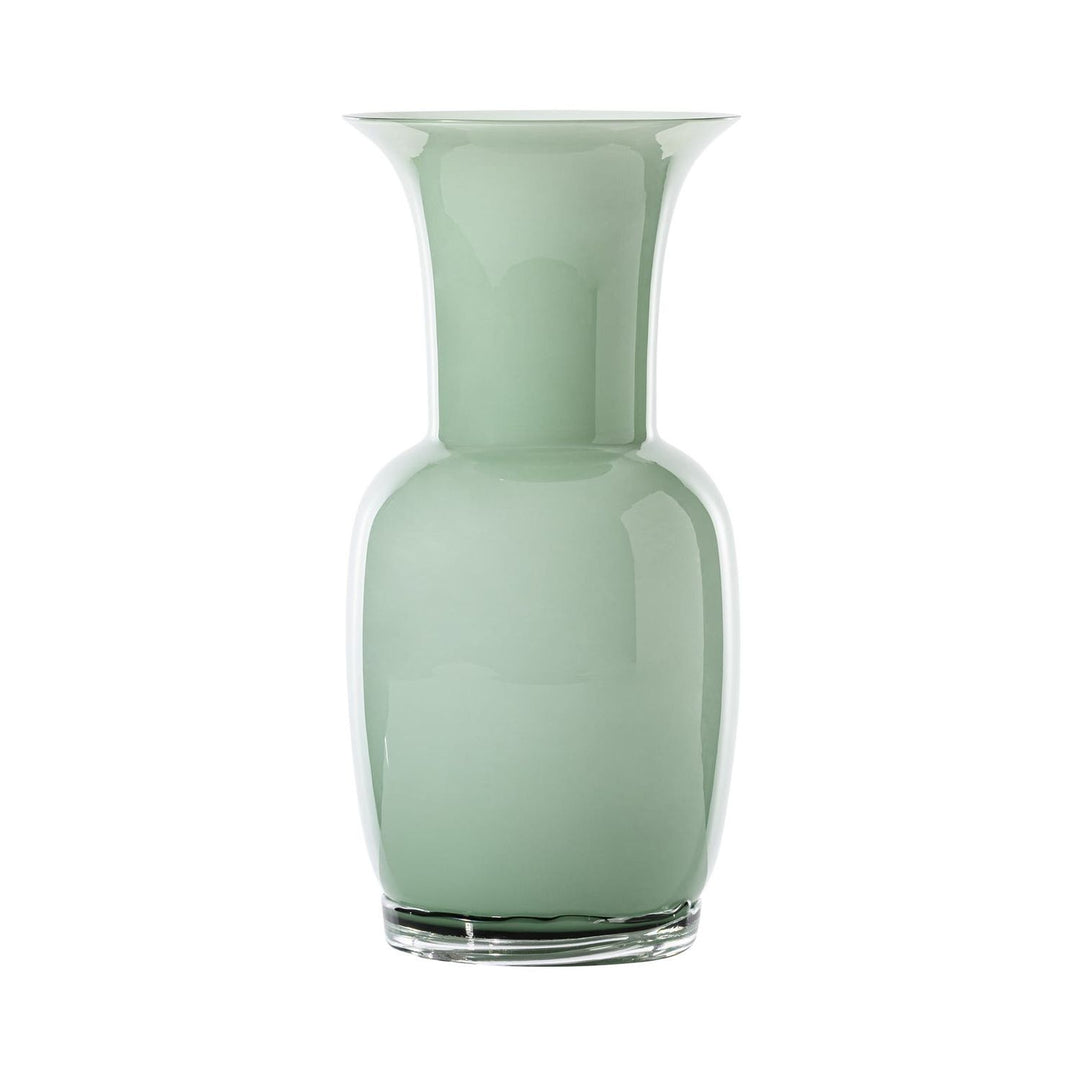 Opalino Glass Vase in Rio Green, Large
