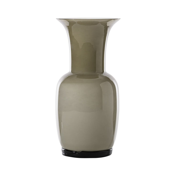 Opalino Glass Vase in Grey, Large