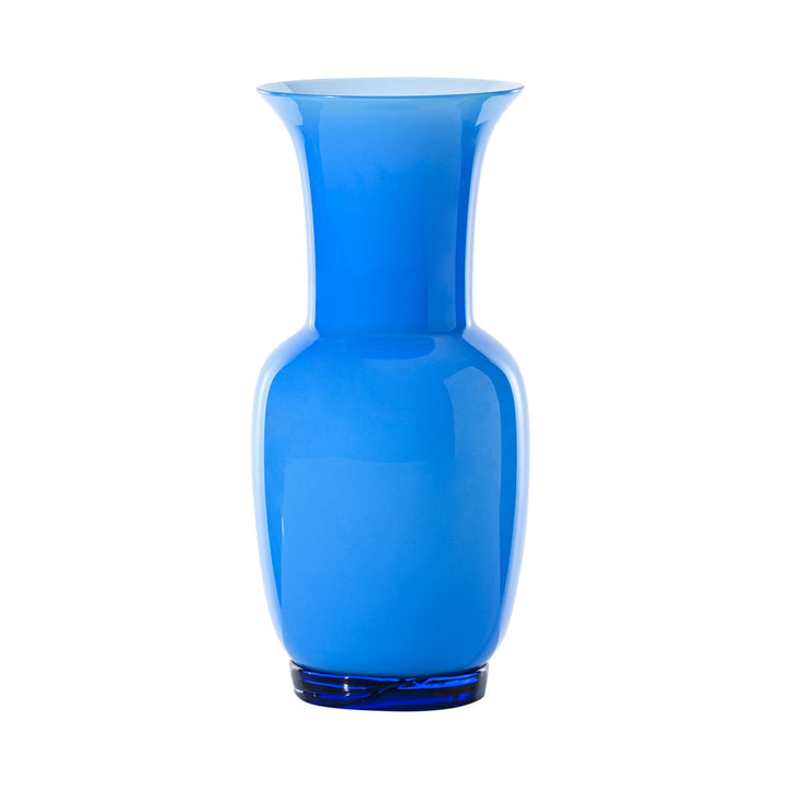 Opalino Glass Vase in Aquamarine, Small
