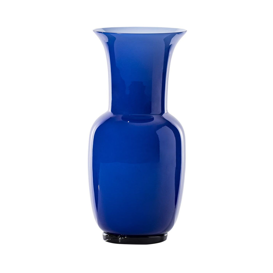 Opalino Glass Vase in Sapphire, Small