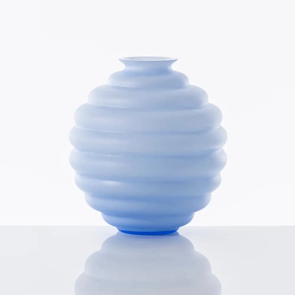 Deco Vase by Venini - S - Matte Iceberg, Milk White