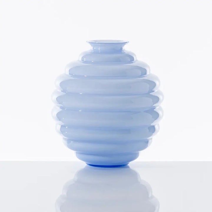 Deco Vase by Venini - S - Glossy Iceberg, Milk White