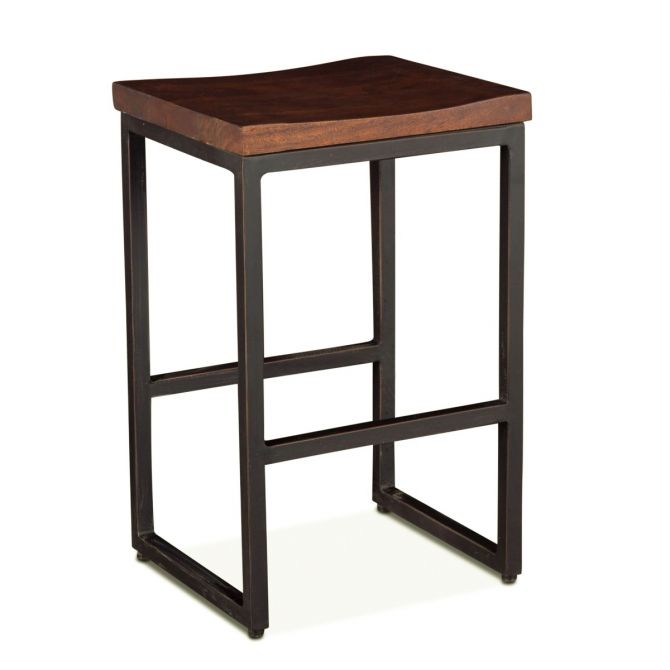Paso Robles 16" Counter Stool Tawny Brown-Home Trends & Designs-HOMETD-FPR-CS16TB-Stools & Ottomans-2-France and Son