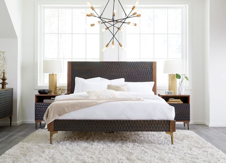 Santa Cruz Two-Toned Bed-Home Trends & Designs-HOMETD-FSC-PBKTT-BedsKing-2-France and Son