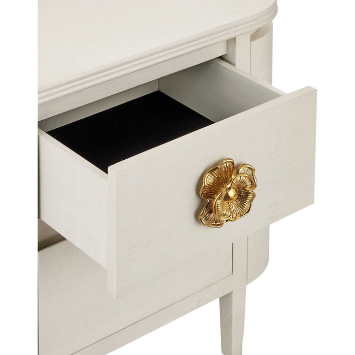 Briallen White Nightstand