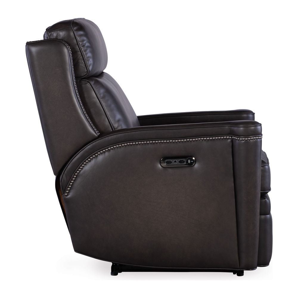 Tennyson Power Recliner with Power Headrest - Grey