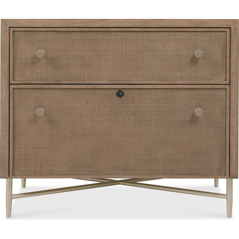 File Storage Sonnet Lateral File - Medium Wood